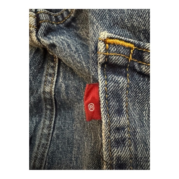 505™ REGULAR FIT MEN'S JEANS RARE RED TAG - Picture 4 of 9